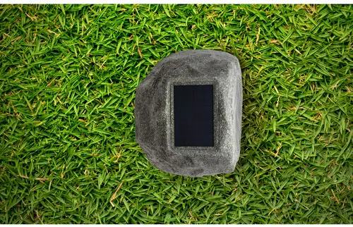 ISP75B/SOLAR-ROCK ION Audio Solar Stone Multi-Link Outdoor Speaker-5