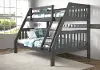 Mission Gray Twin over Full Bunk Bed