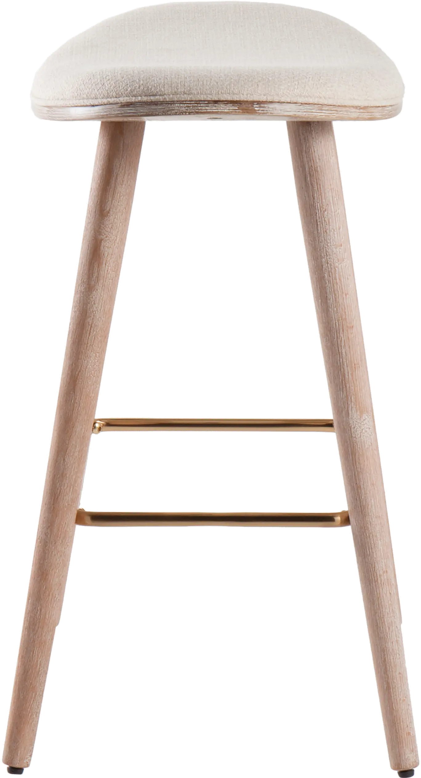 B26-SADL WWNCR2 Mid Century 26 Inch Counter Height Stool (Set of 2) - Saddle-4