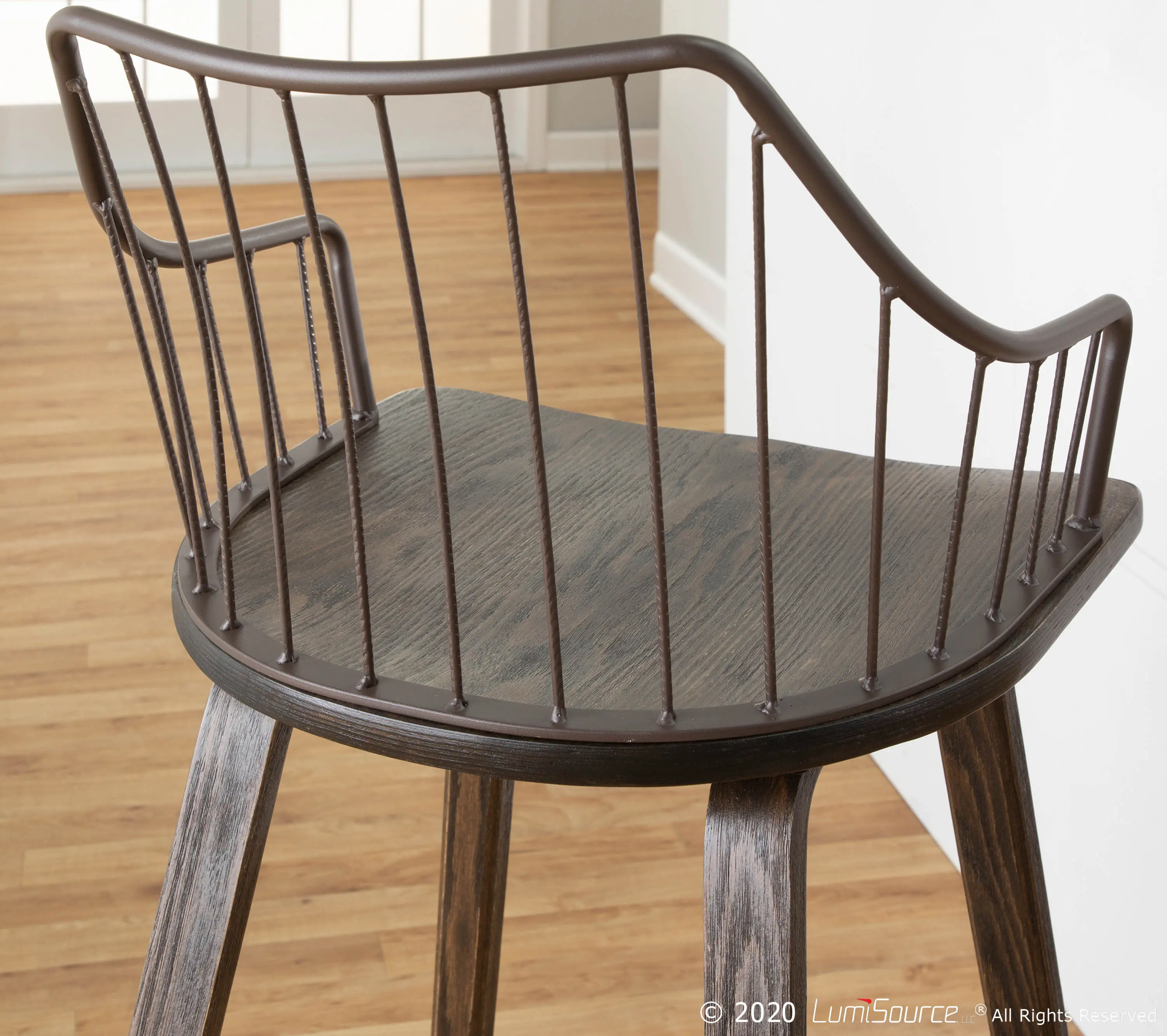B26-WINSTN WLBN Winston Brown Counter Stool-9