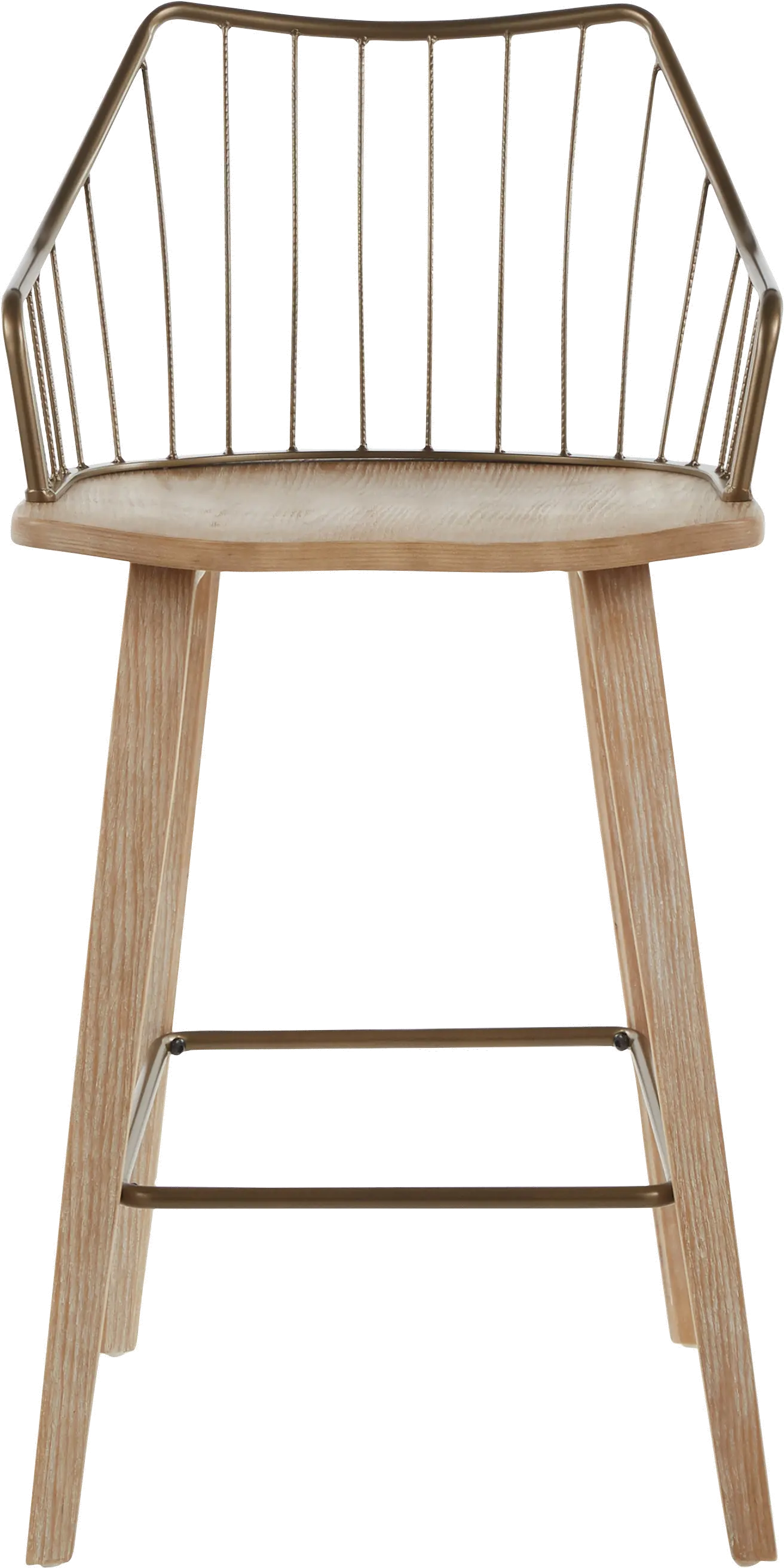 B26-WINSTN WWANCU Winston Whitewash Counter Stool-3