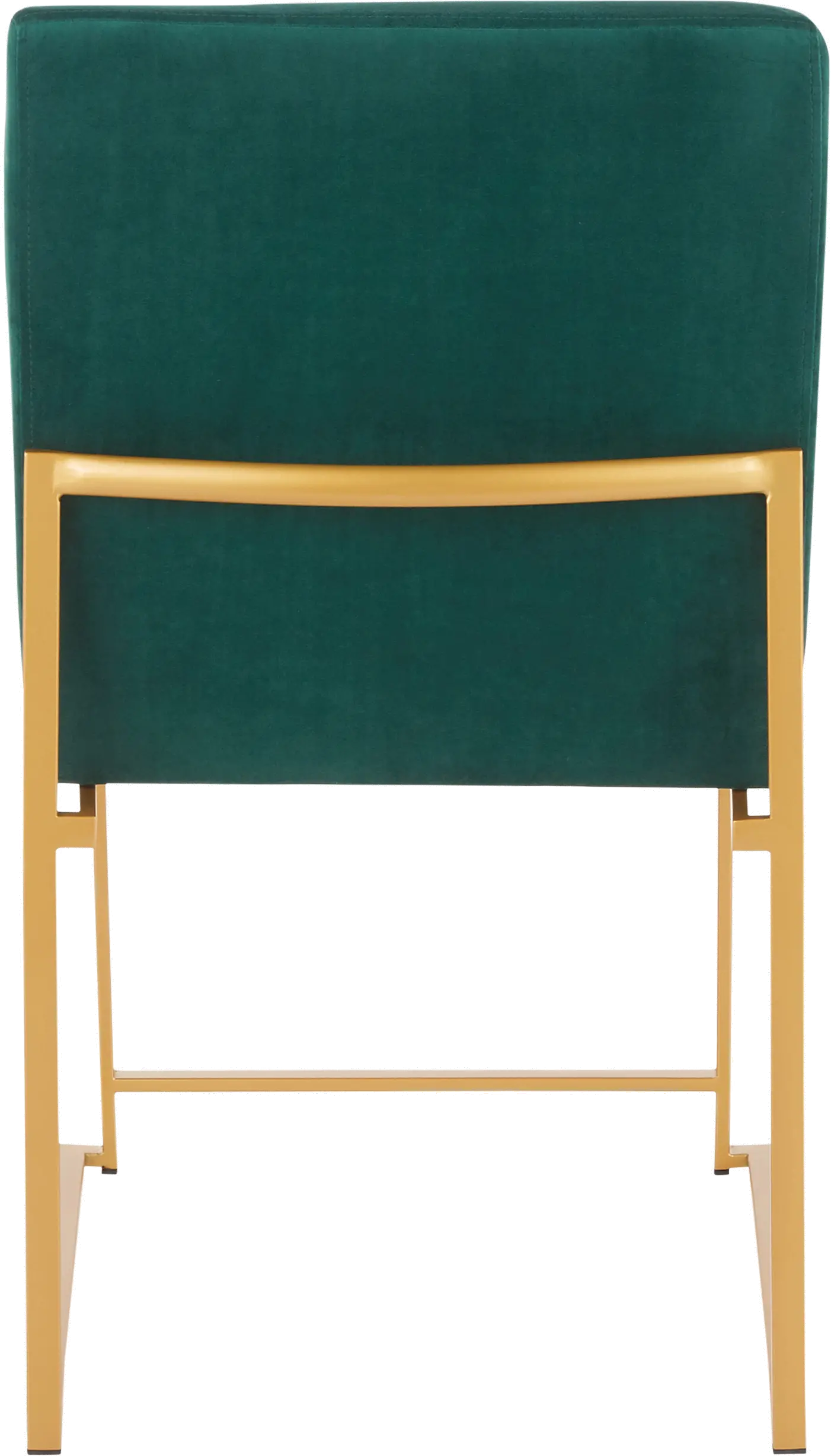 DC-HBFUJI AUVGN2 Fuji Green and Gold Dining Chairs, Set of 2-4