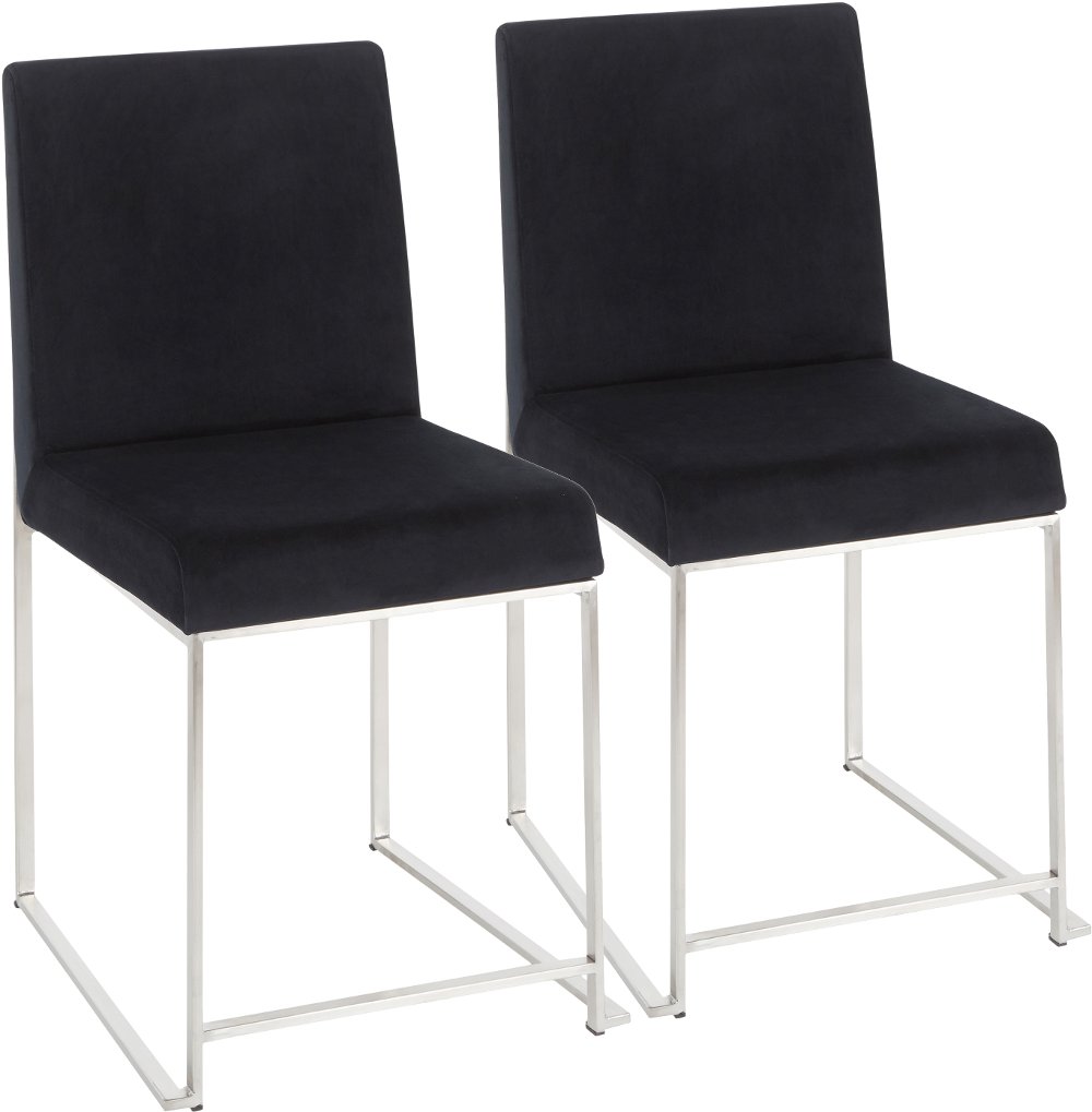 Fuji Silver Dining Chair Set of 2