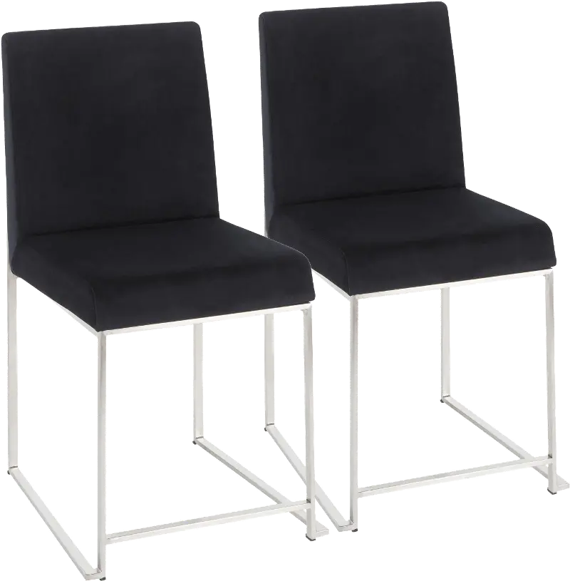 Fuji Silver Dining Chair, Set of 2