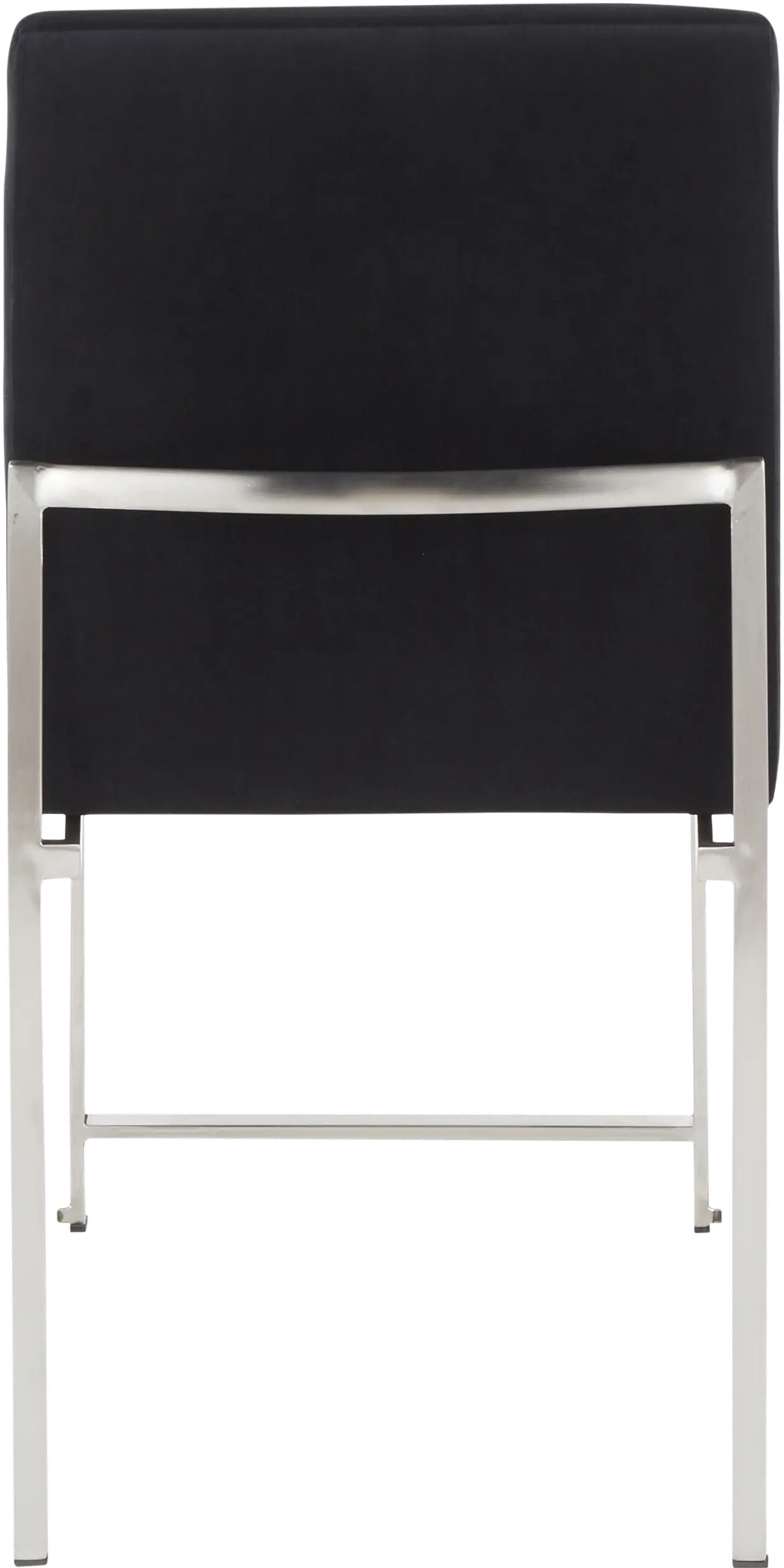 DC-HBFUJI SSVBK2 Fuji Silver Dining Chair, Set of 2-4