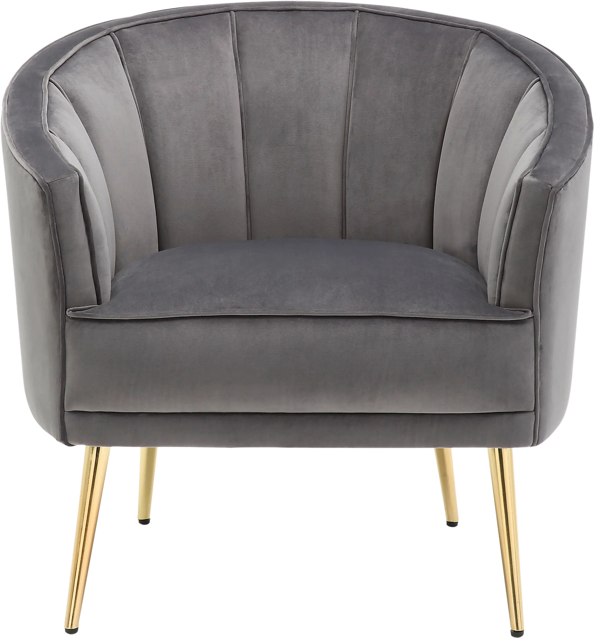 CHR-TANIA AU+GY Tania Gray Velvet Glam Accent Chair-5