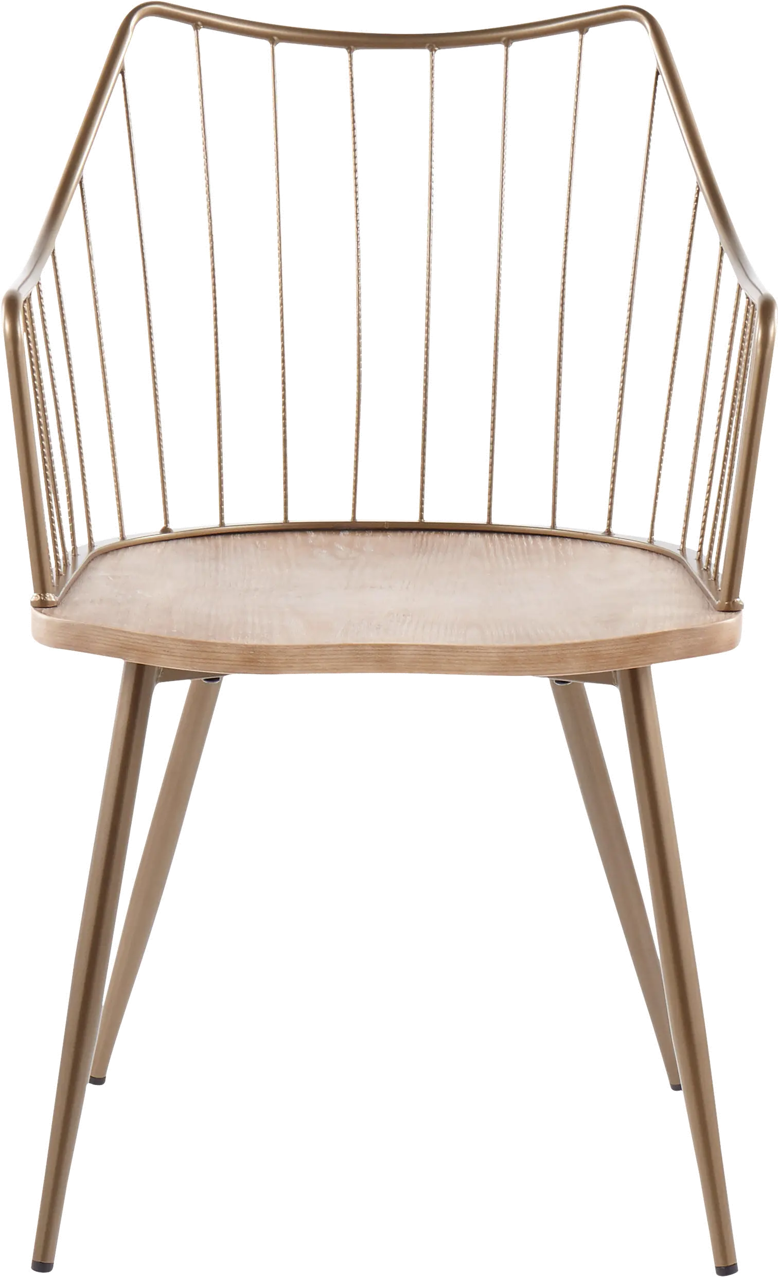 CH-WINSTON ANCUWW Winston Farmhouse Copper Metal and White Washed Wood Chair-4