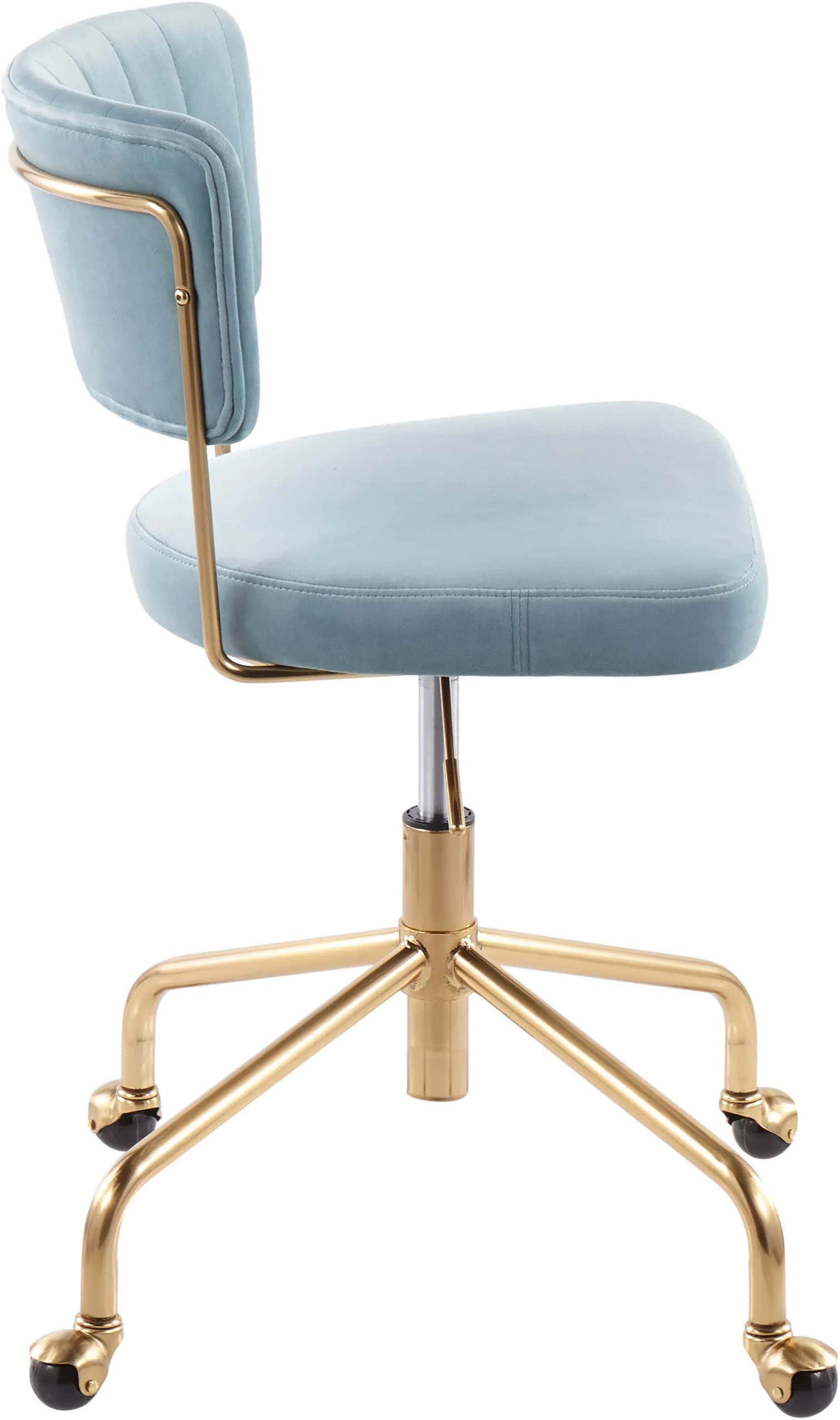 OC-TANIA AUVLBU Light Blue Velvet Task Chair - Tania-3