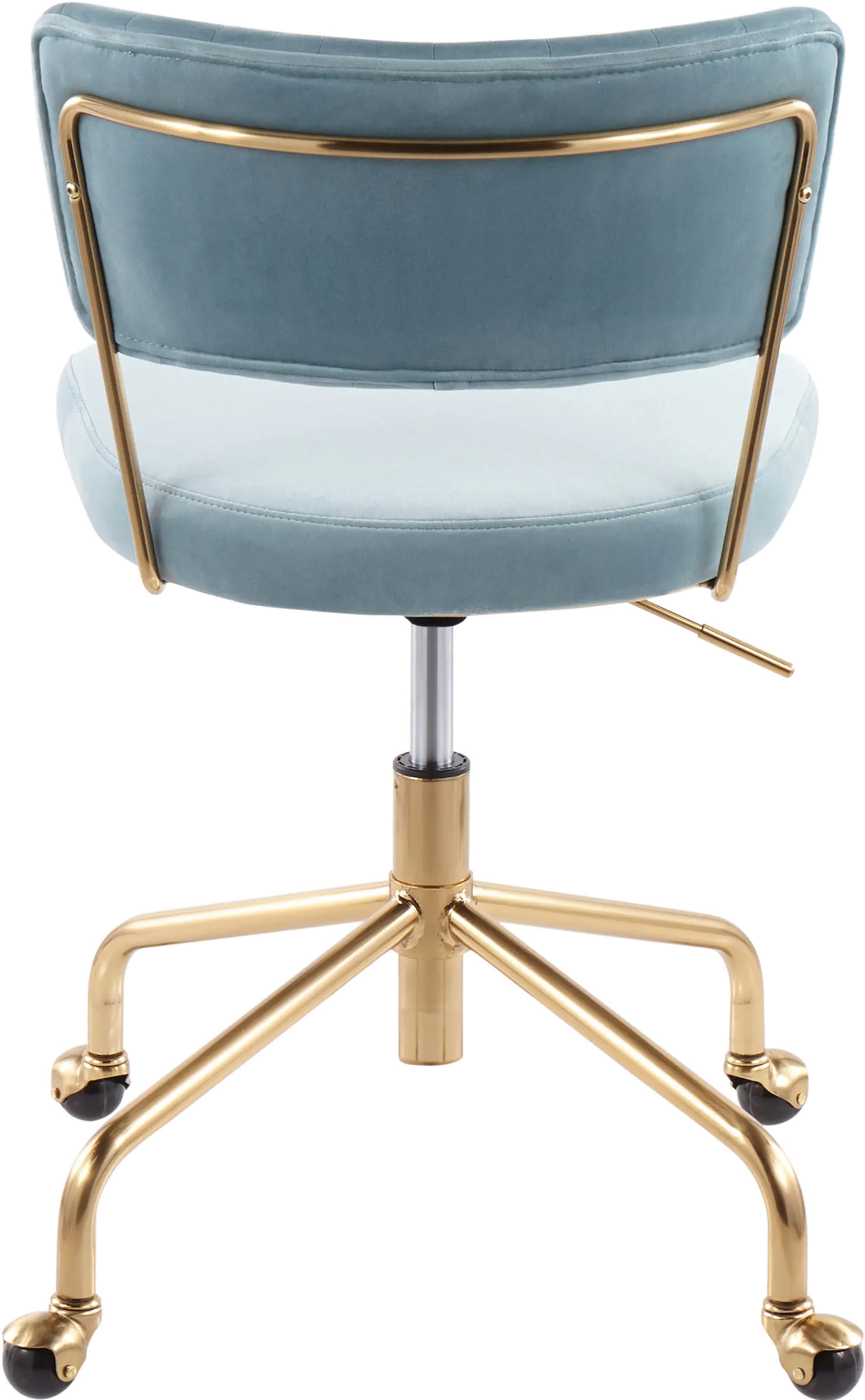 OC-TANIA AUVLBU Light Blue Velvet Task Chair - Tania-4