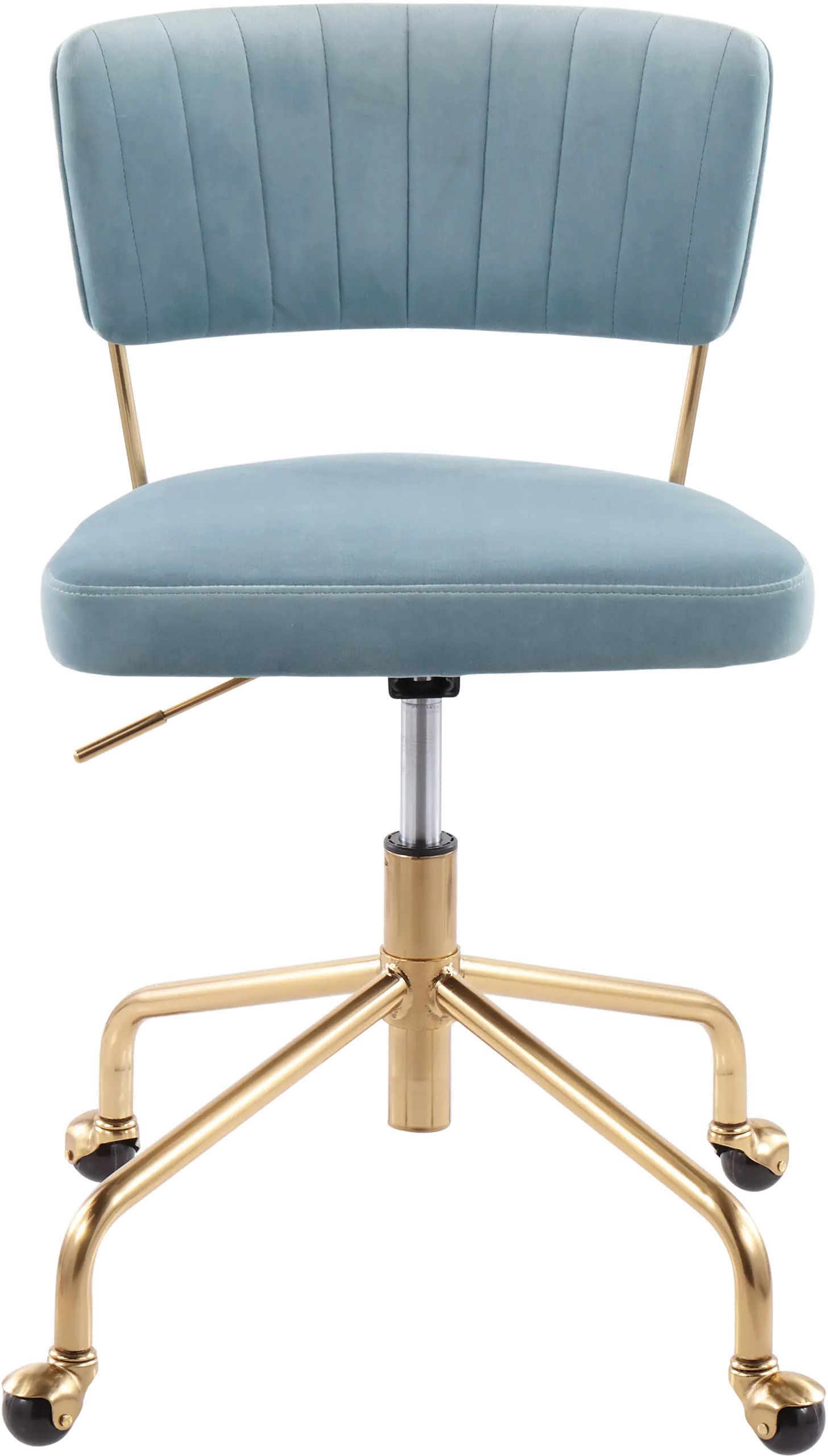 OC-TANIA AUVLBU Light Blue Velvet Task Chair - Tania-5