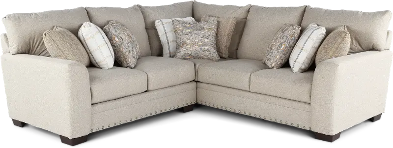 Middleton Beige 2 Piece Sectional