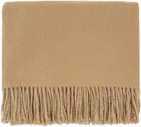 Sandlewood Tan Throw Blanket - Edinburgh