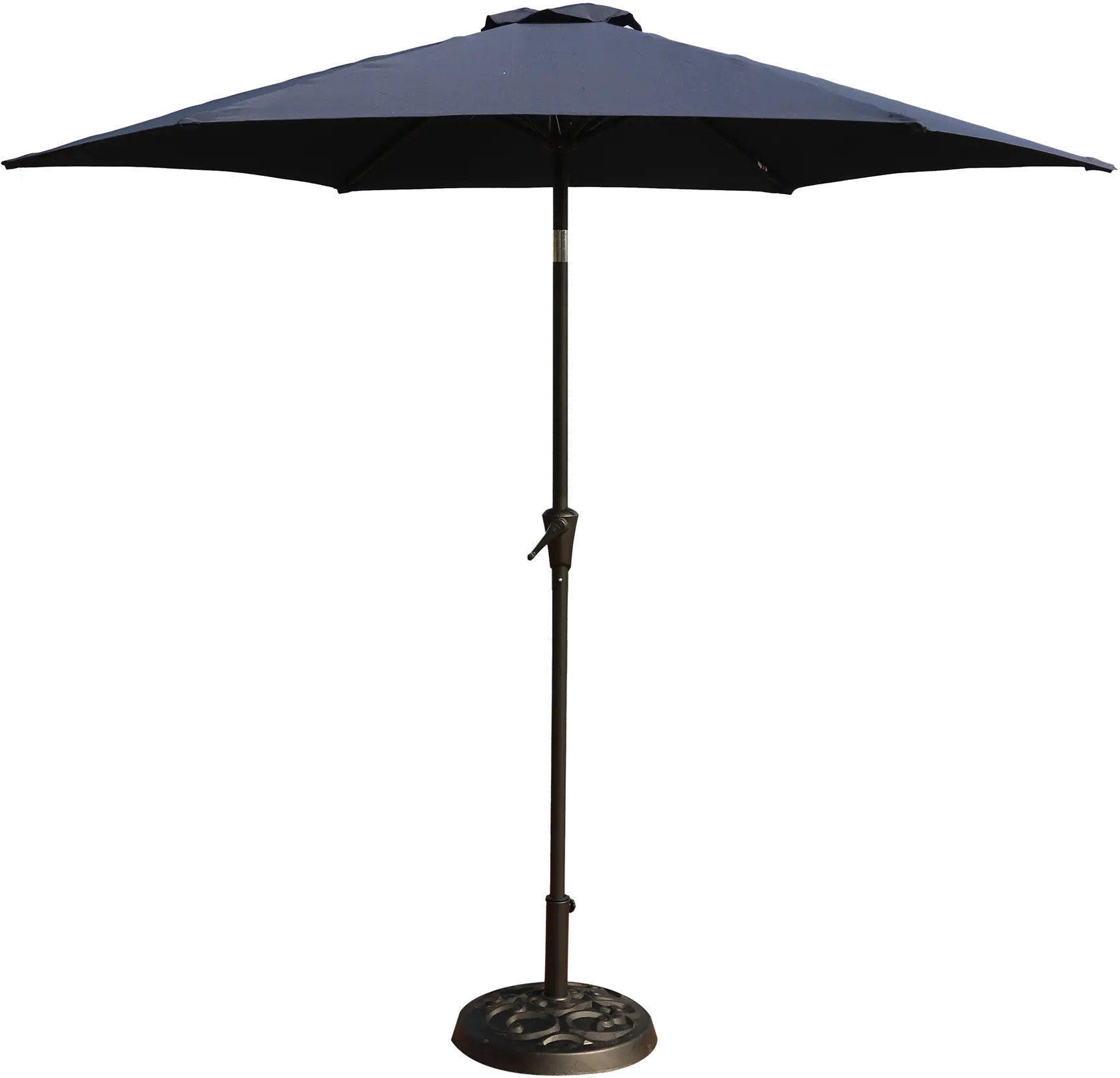 Navy 9' Pole Umbrella with Bag-1