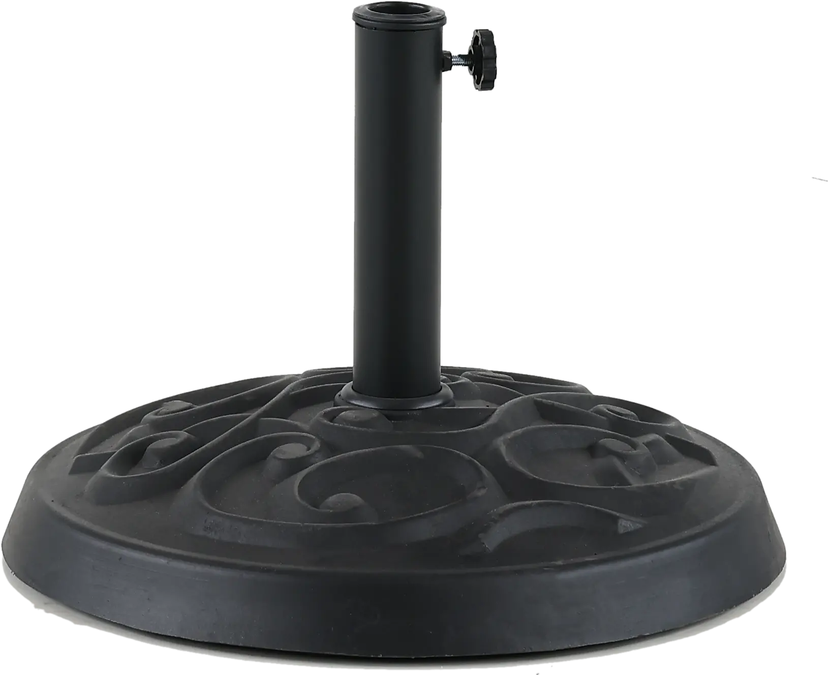 Black Patio Umbrella Base-1