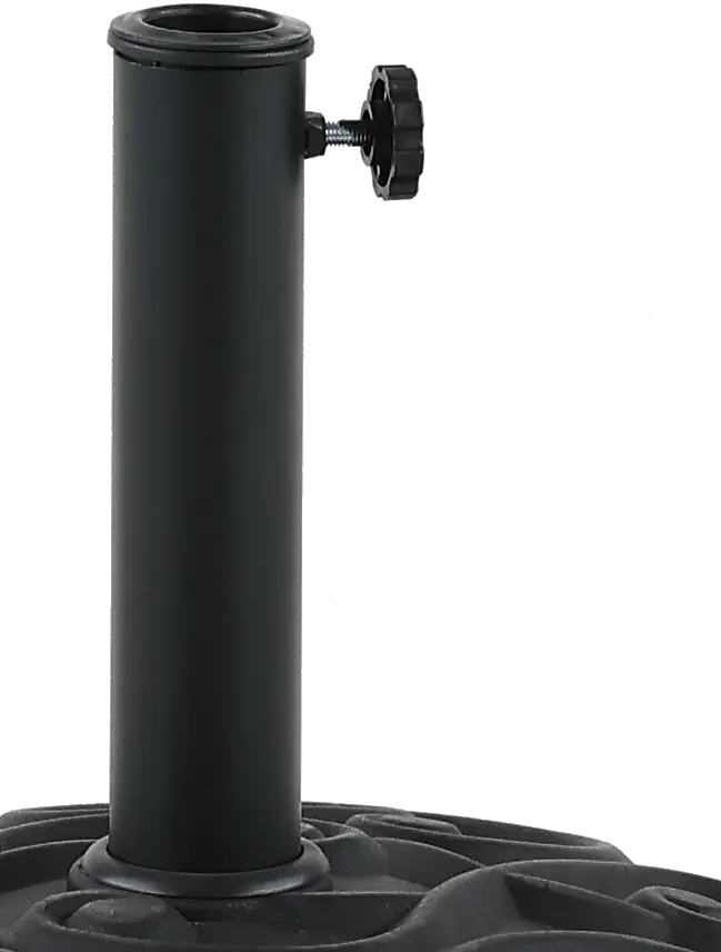 Black Patio Umbrella Base-2