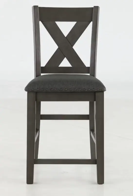 Carson Gray Upholstered Counter Height Stool-5