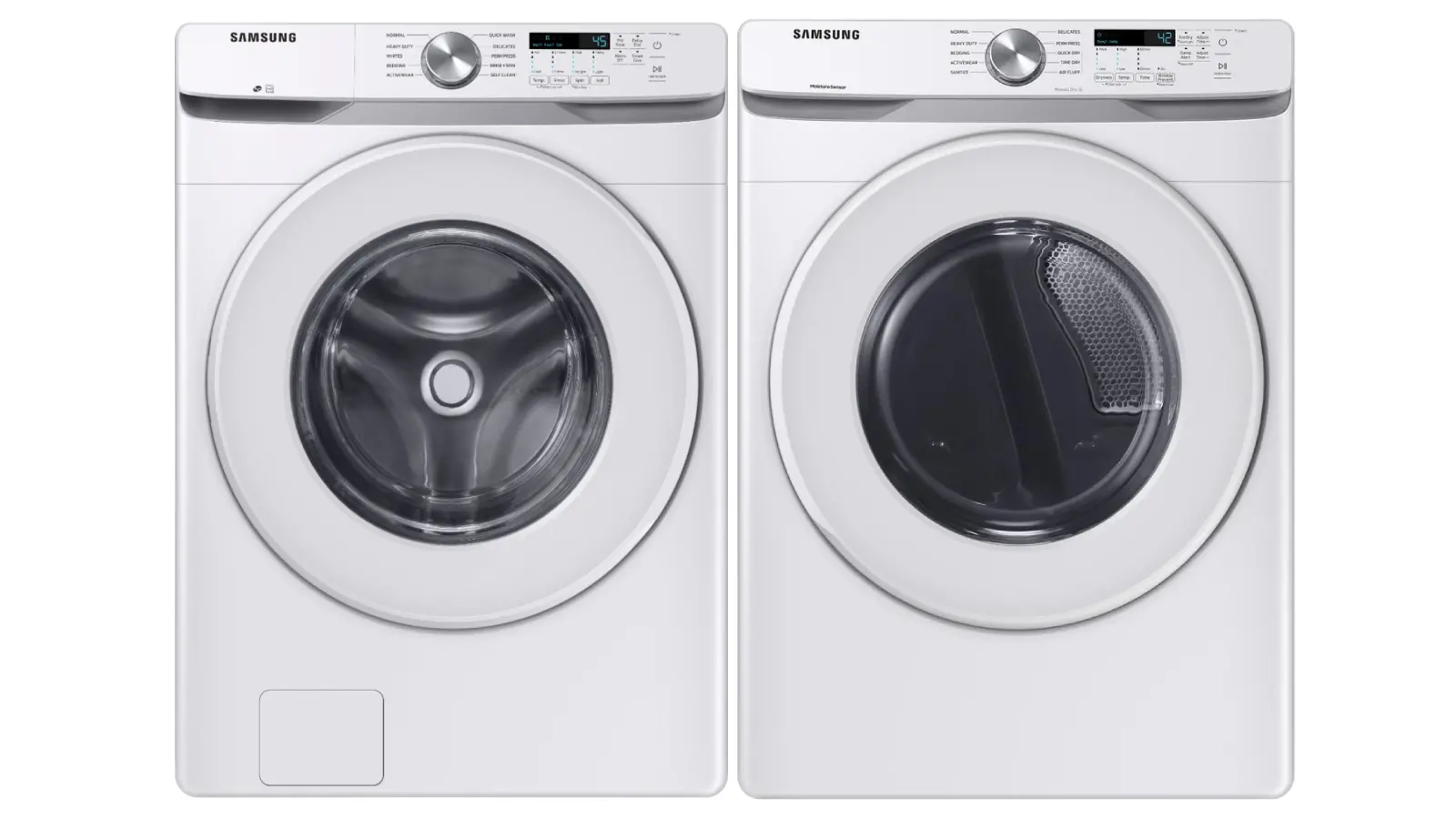 .SUG-W/W-6000-ELE-PR Samsung Electric Front Load Laundry Pair - 6000W-1