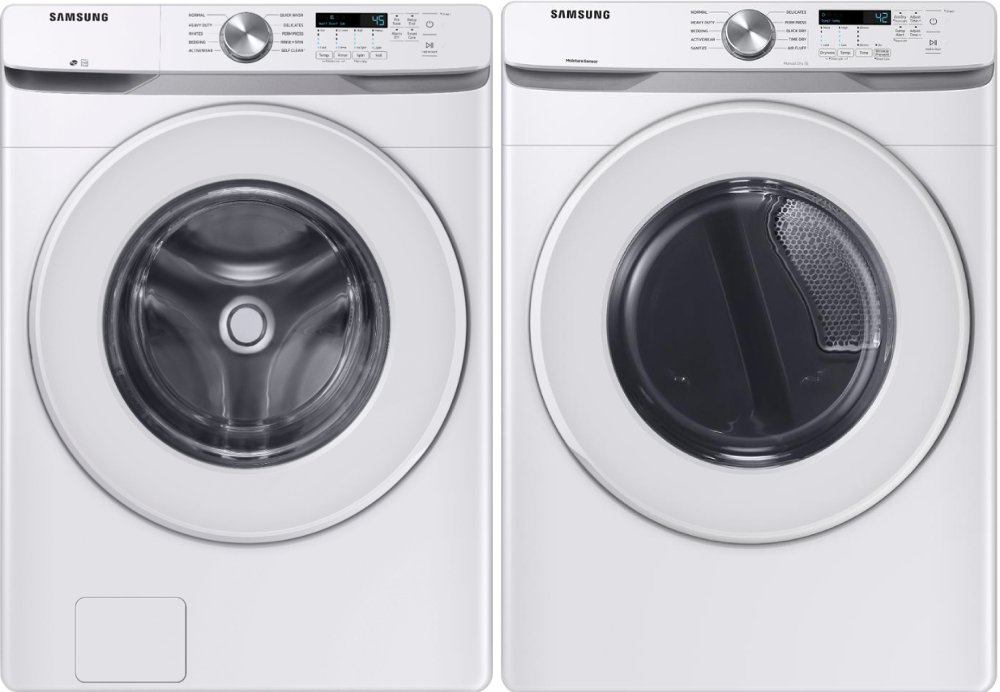 Samsung Electric Front Load Laundry Pair - 6000W