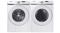 .SUG-W/W-6000-ELE-PR Samsung Electric Front Load Laundry Pair - 6000W