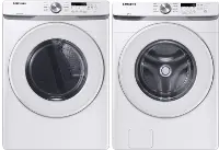 .SUG-W/W-6000-GAS-PR Samsung White Gas Laundry Pair - 6000W