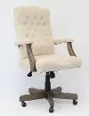 Boss Champagne Velvet Executive Chair