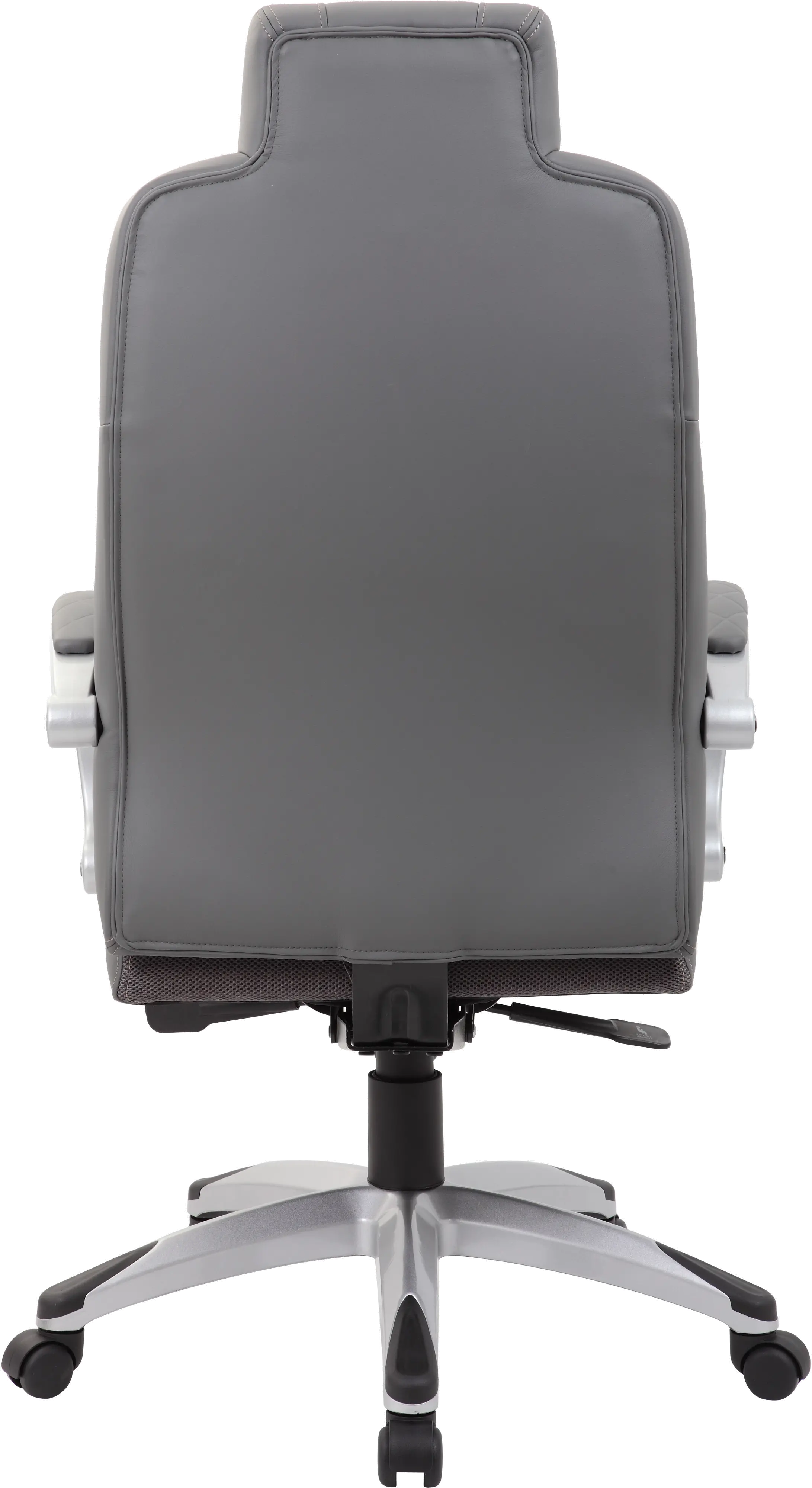 Boss Grey Executive Office Chair With Head Rest-5