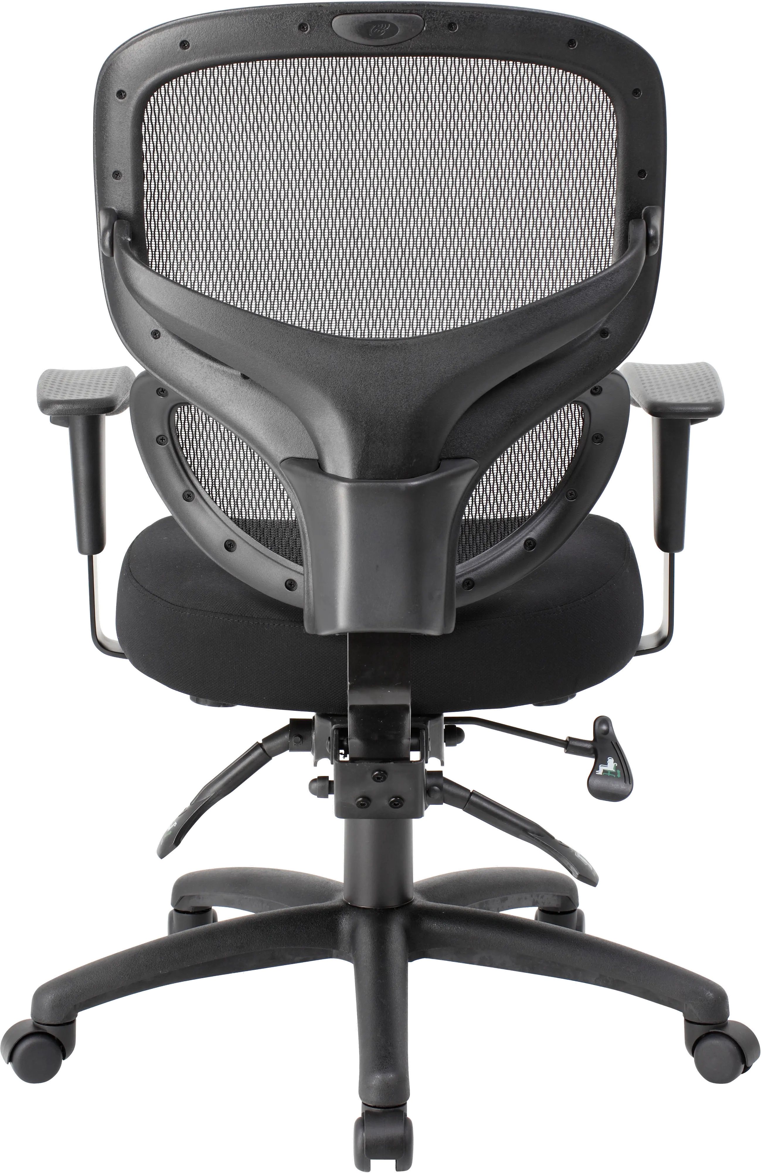 Boss Black Mesh Multi-Function Office Chair-6