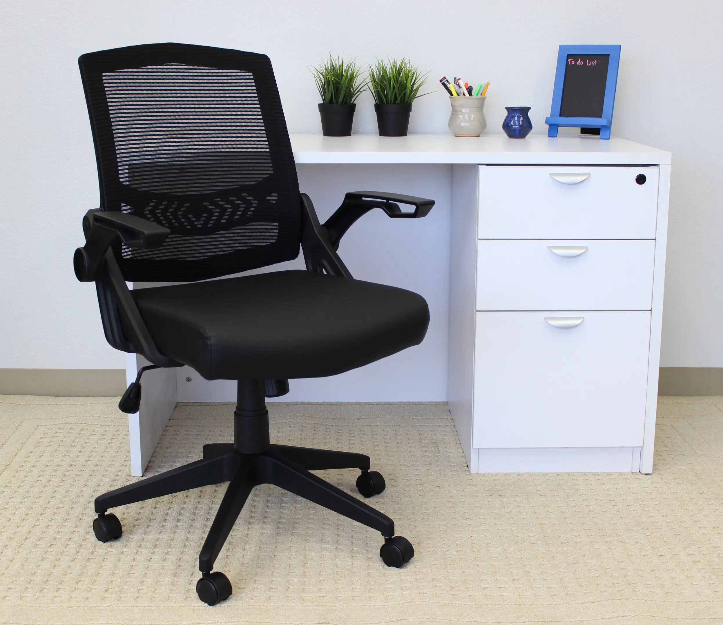 Boss Flip Arm Office Chair-2