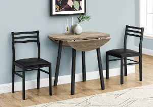 Hadley Gray 3 Piece Dining Set | RC Willey