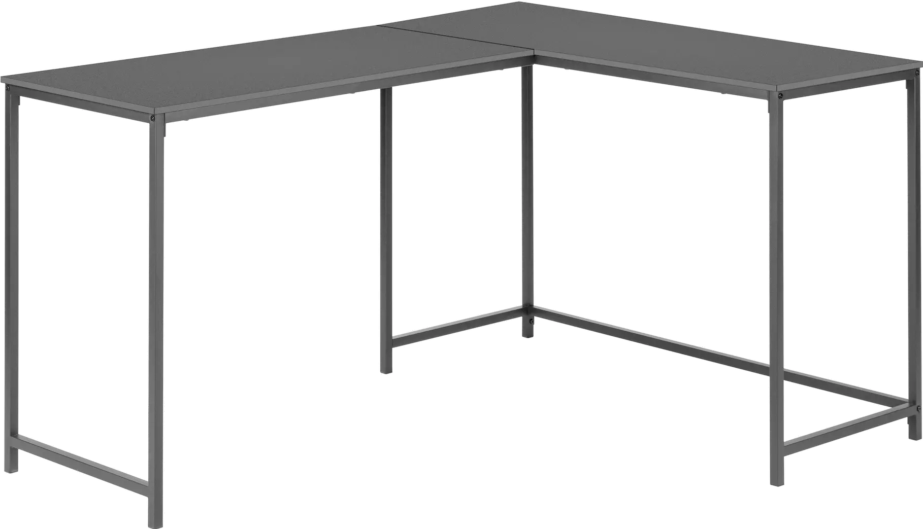 Lindzee Black L-Shaped Desk-1