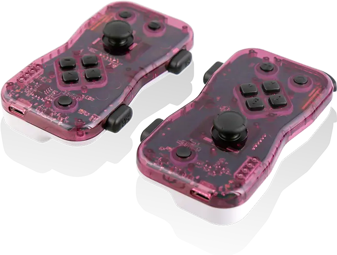 SWI/DUALIES_PUR/WHT Nintendo Switch Nyko Dualies Motion Controller - Purple/White-1