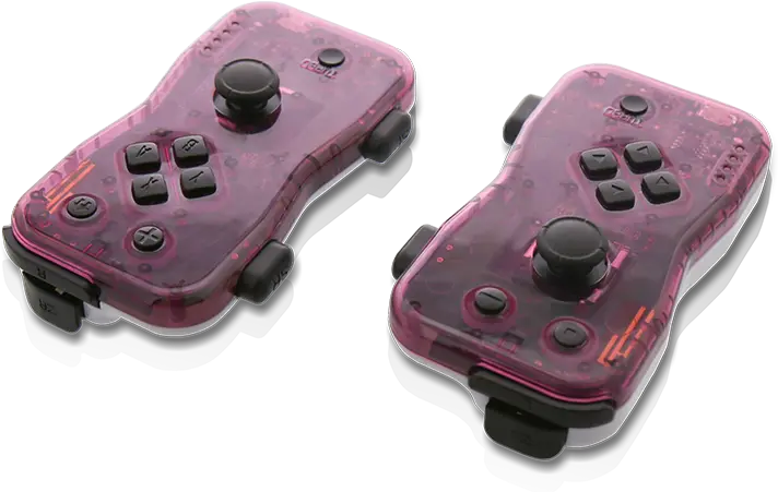 SWI/DUALIES_PUR/WHT Nintendo Switch Nyko Dualies Motion Controller - Purple/White-2