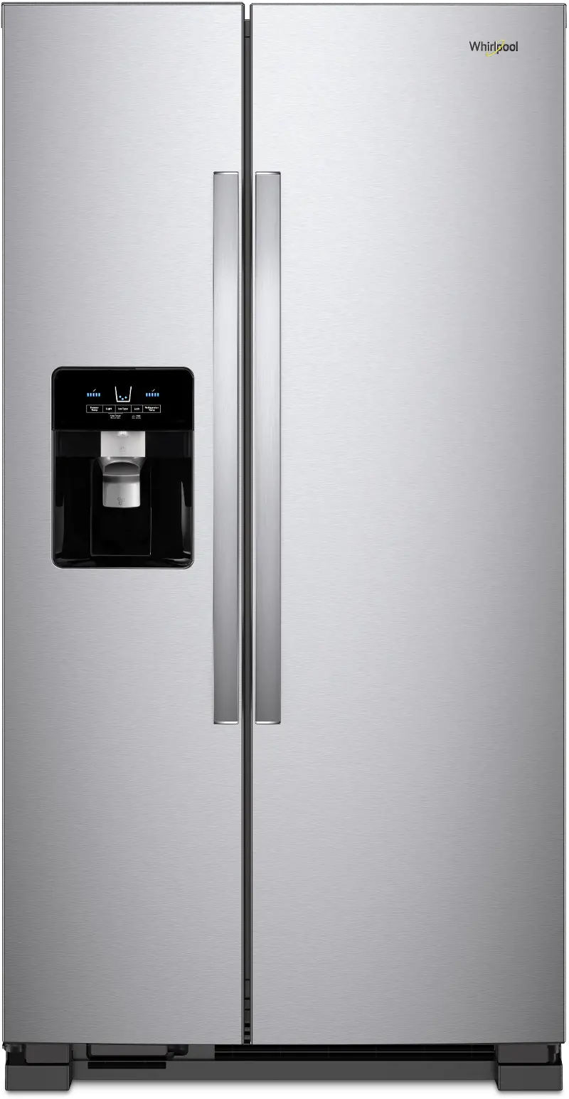 Whirlpool 24.55 cu ft Side by Side Refrigerator - Stainless Steel