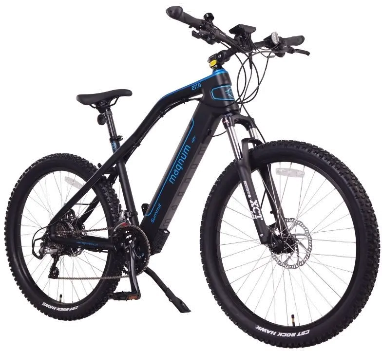 MOUNTAIN/SUMMIT29_BB Magnum Summit Electric Bike with 29  Wheels - Blue and Black-2