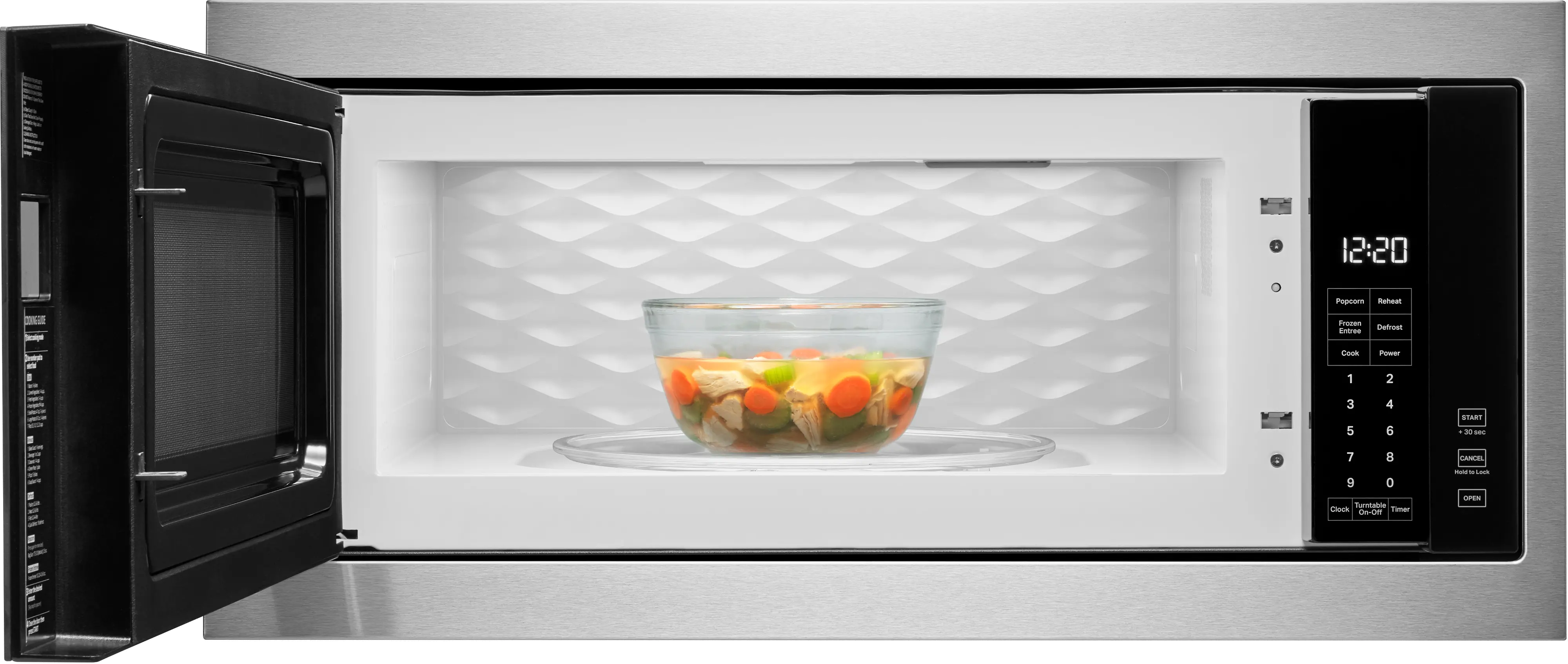 WMT50011KS Whirlpool Built In Microwave - Stainless Steel-3