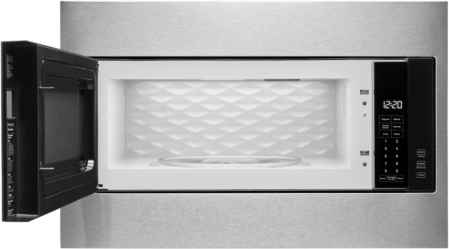 WMT55511KS Whirlpool 1.1 Cu Ft Built-in Microwave - Stainless Steel-7