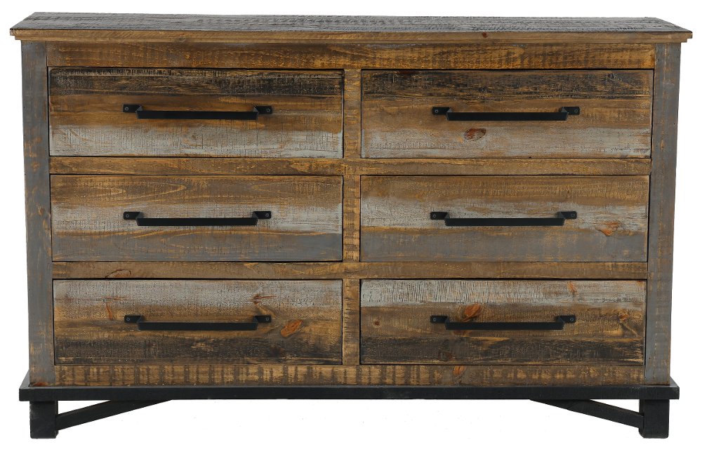 Loft Rustic Pine Dresser