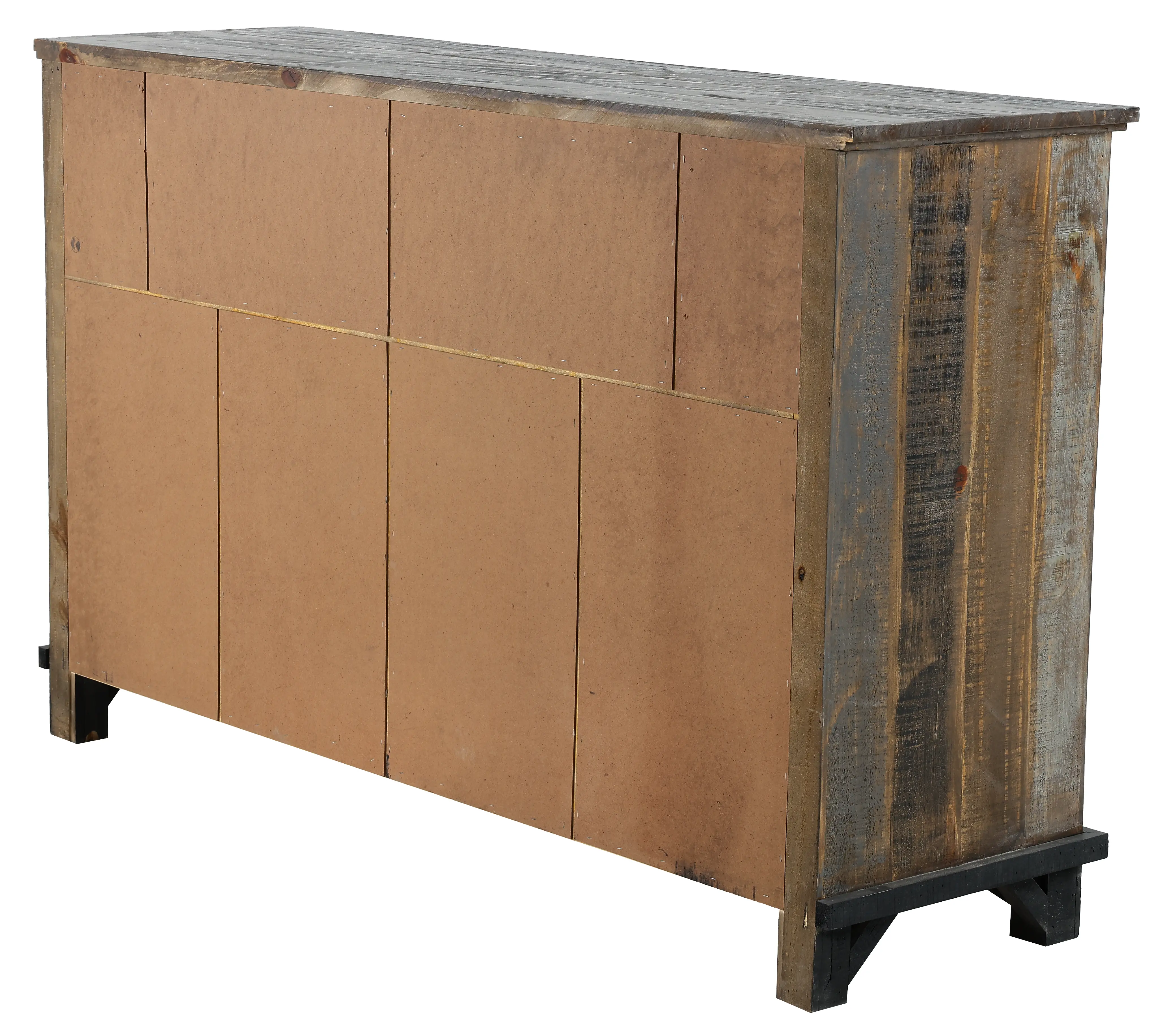 Loft Rustic Pine Dresser-5
