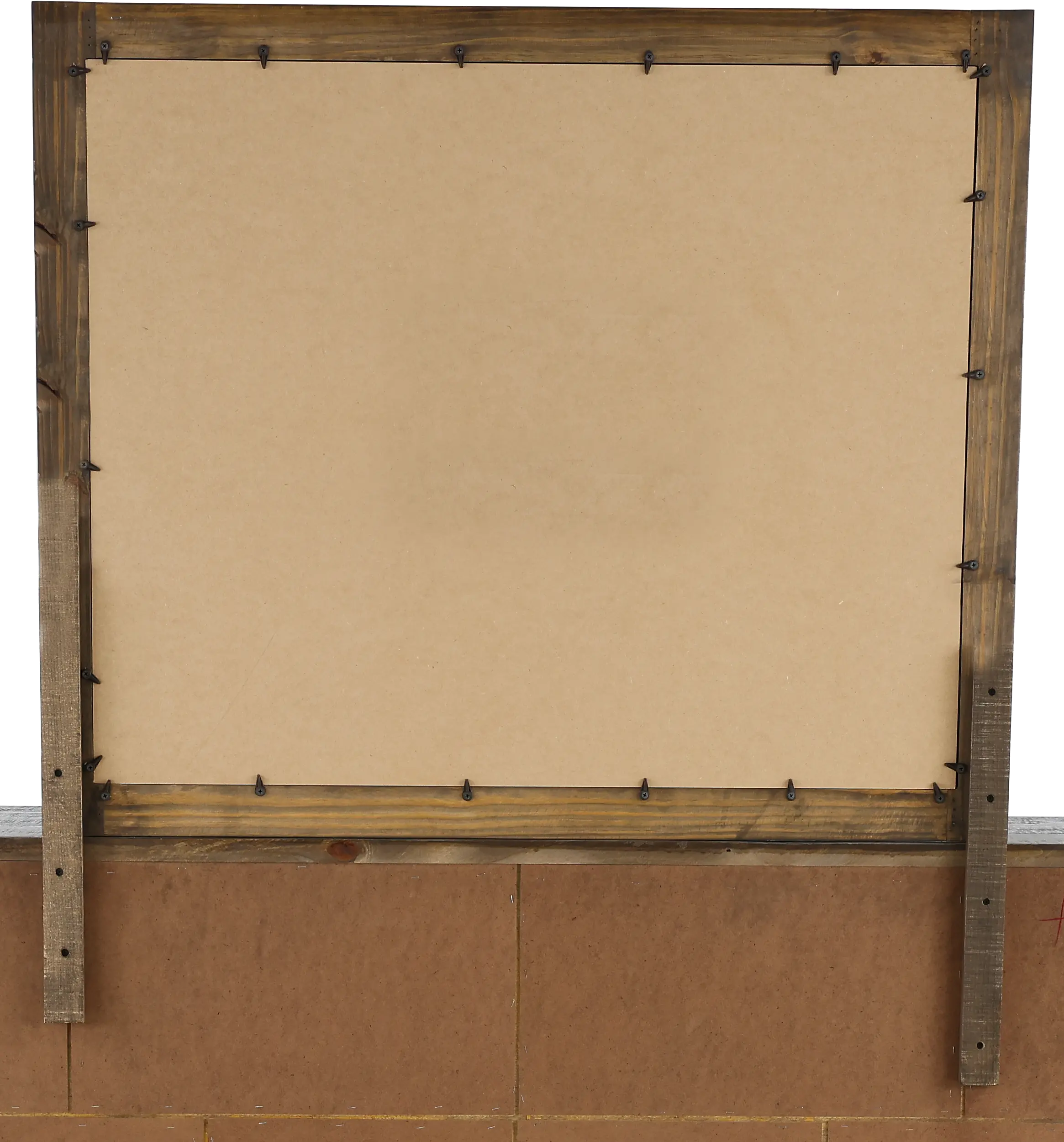 Loft Rustic Pine Mirror-4
