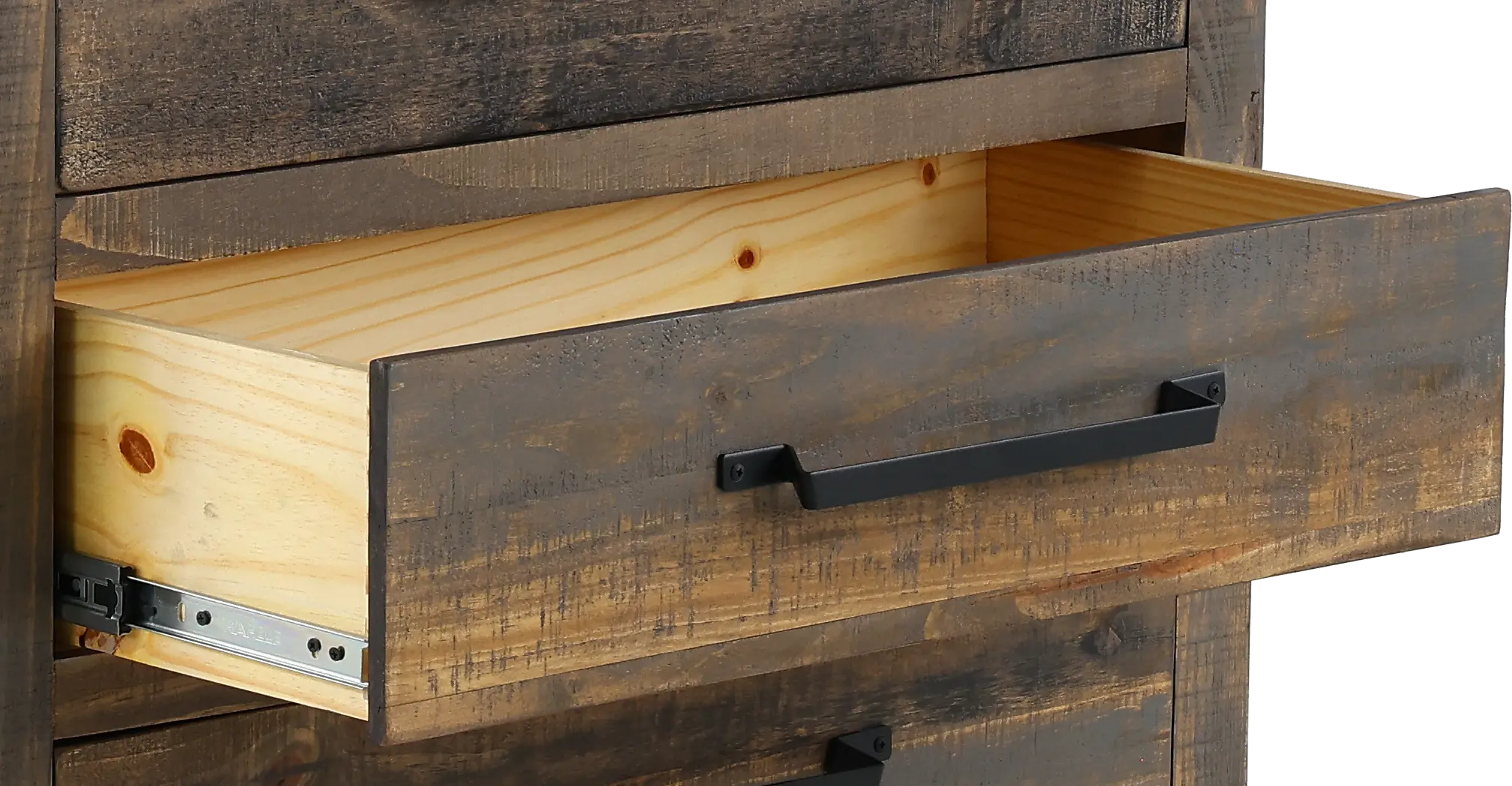 Loft Rustic Pine Chest of Drawers-9