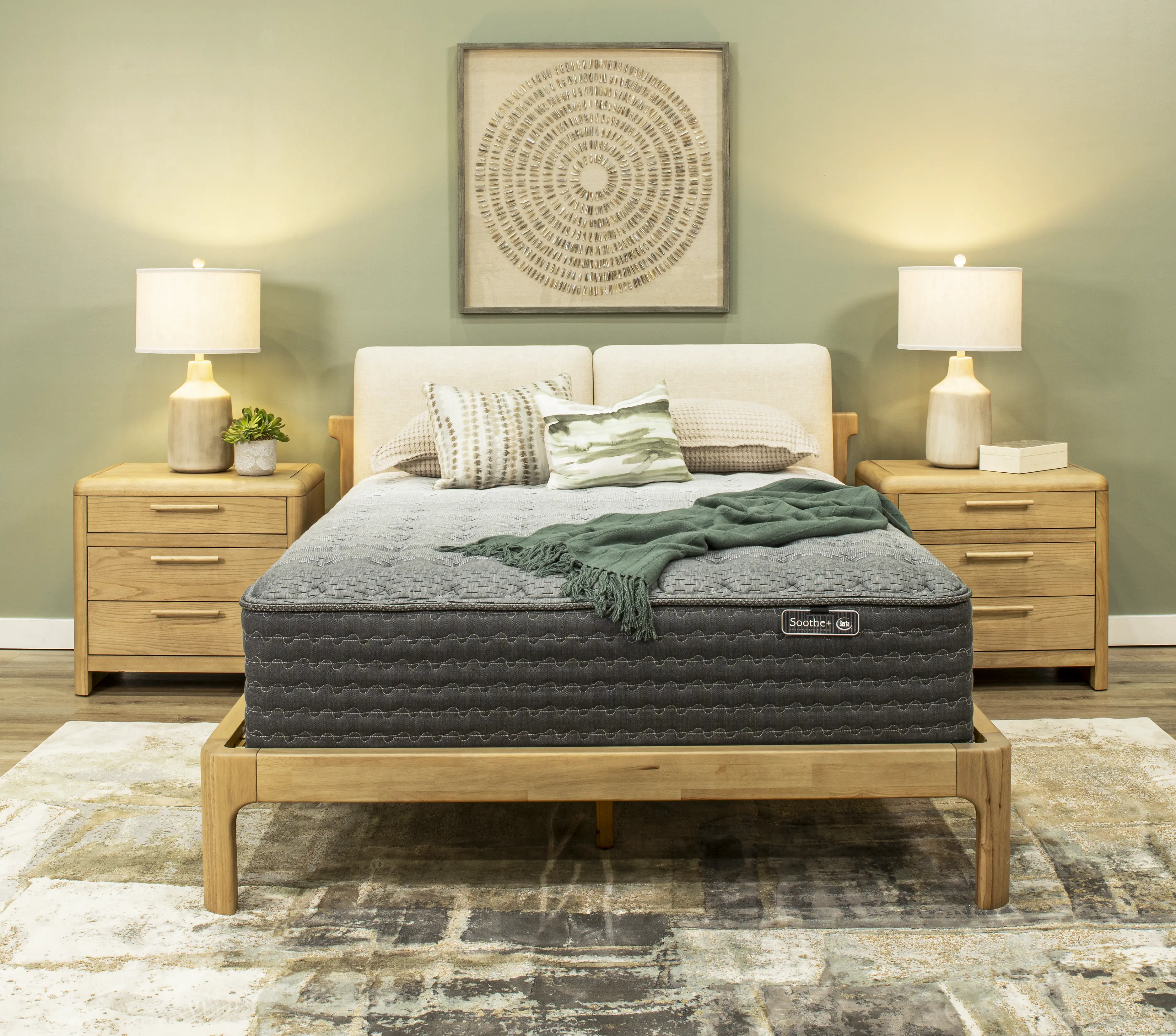 Serta Soothe+ Firm King Mattress | RC Willey