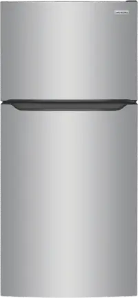 FFTR2045VS Frigidaire 20 cu ft Top Freezer Refrigerator - 30 W Stainless Steel