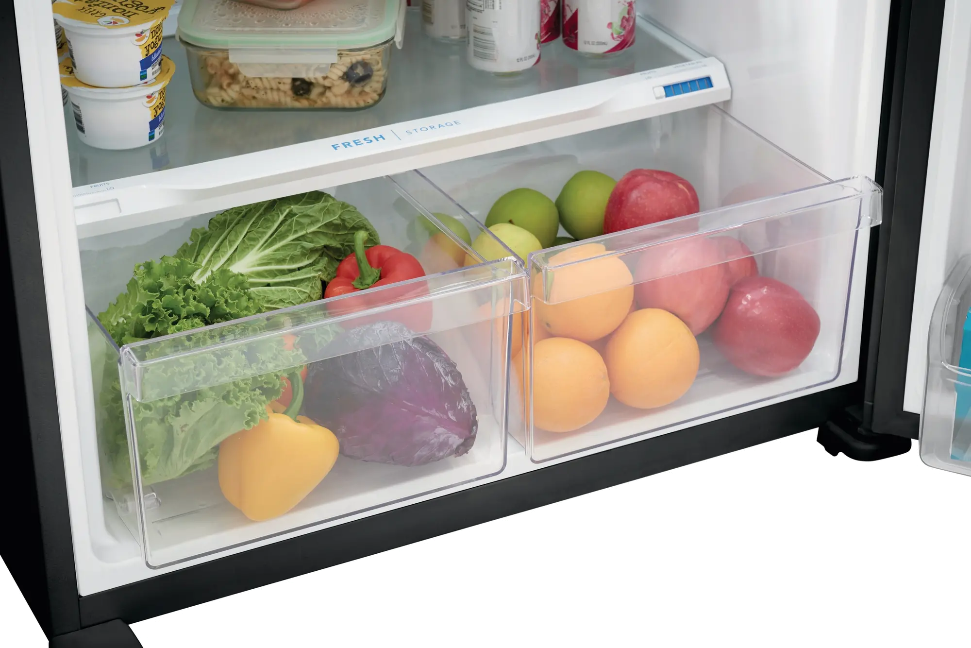 FFTR2045VB Frigidaire 20.0 cu ft Top Freezer Refrigerator - 30 W Black-6