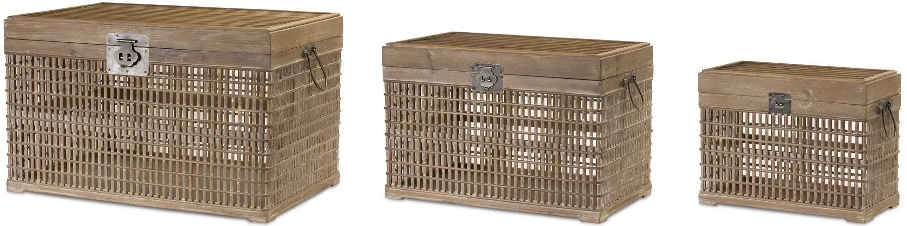 15 Inch Bamboo Trunk - Panda-1