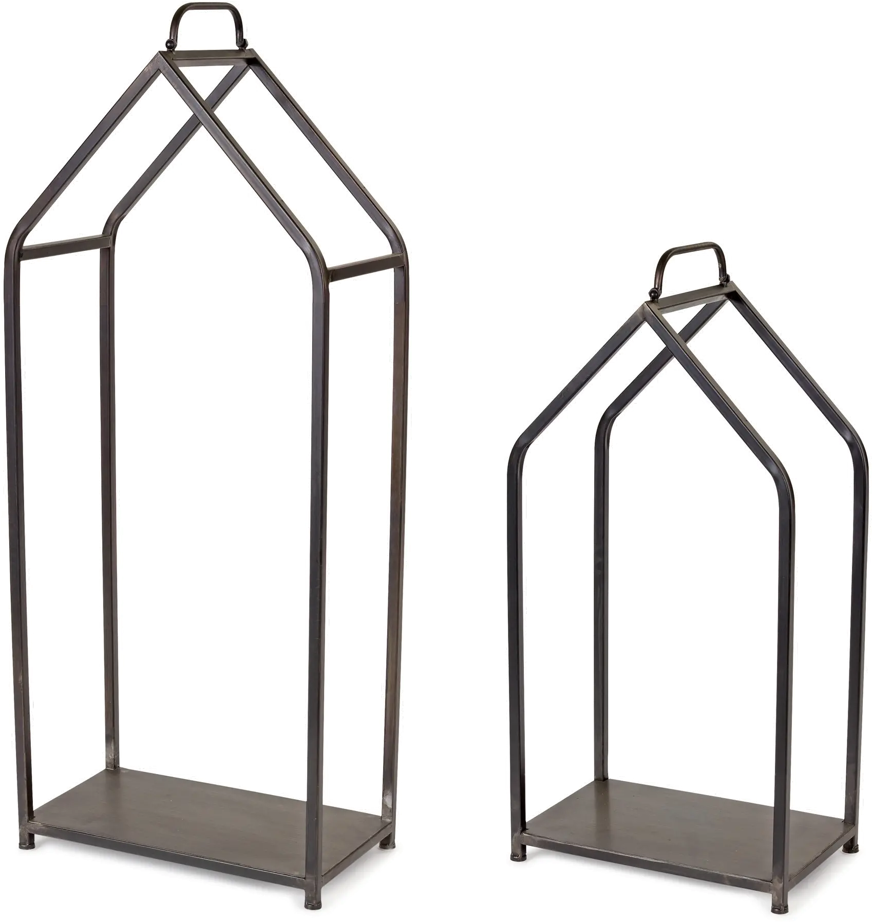 Iron 45 Inch Firewood Rack - Birch-1