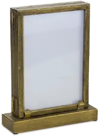Iron and Glass 5 x 7 Photo Frame