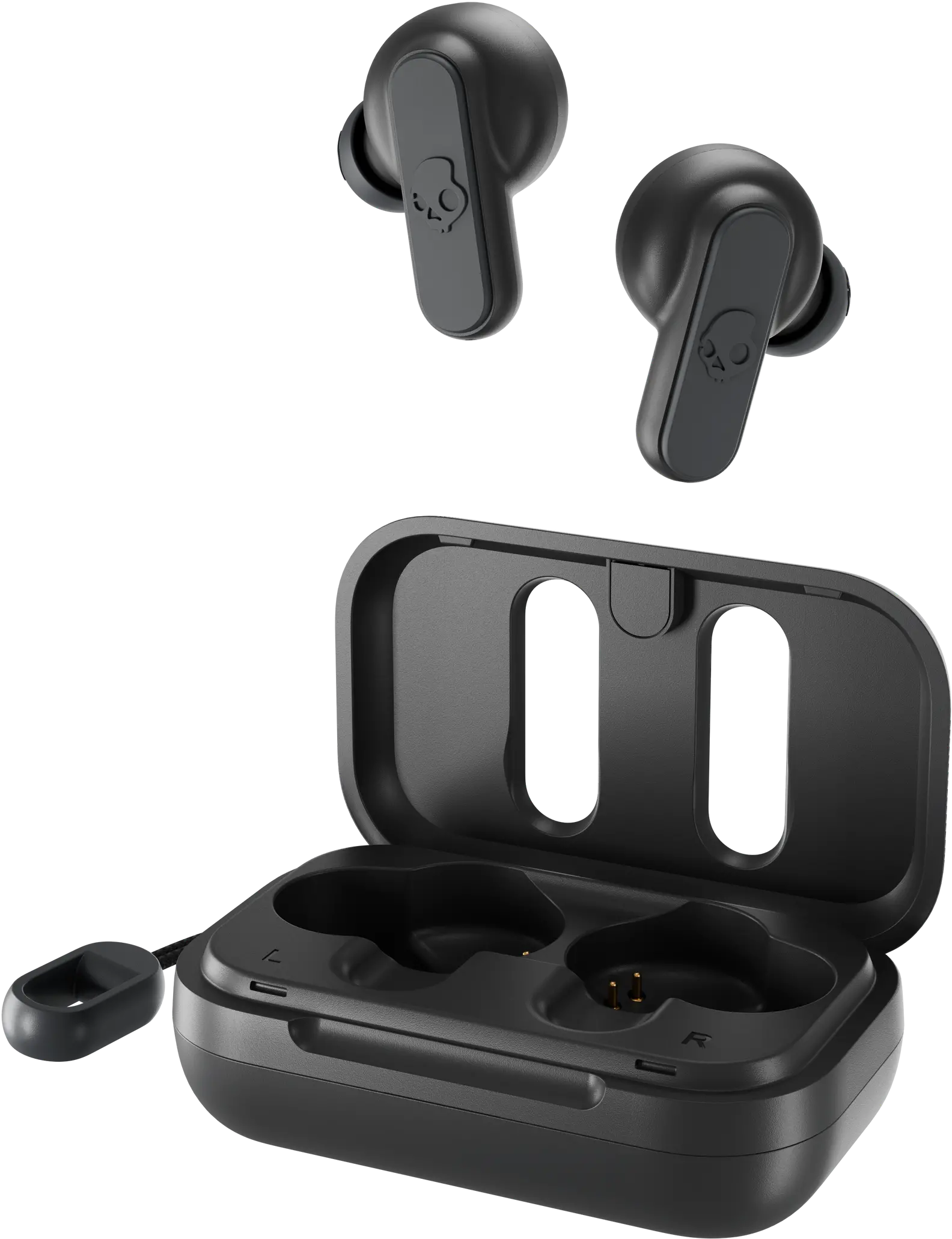 S2DMW-P744,GRY,DIME Skullcandy Dime True Wireless Earbuds - Chill Gray-5