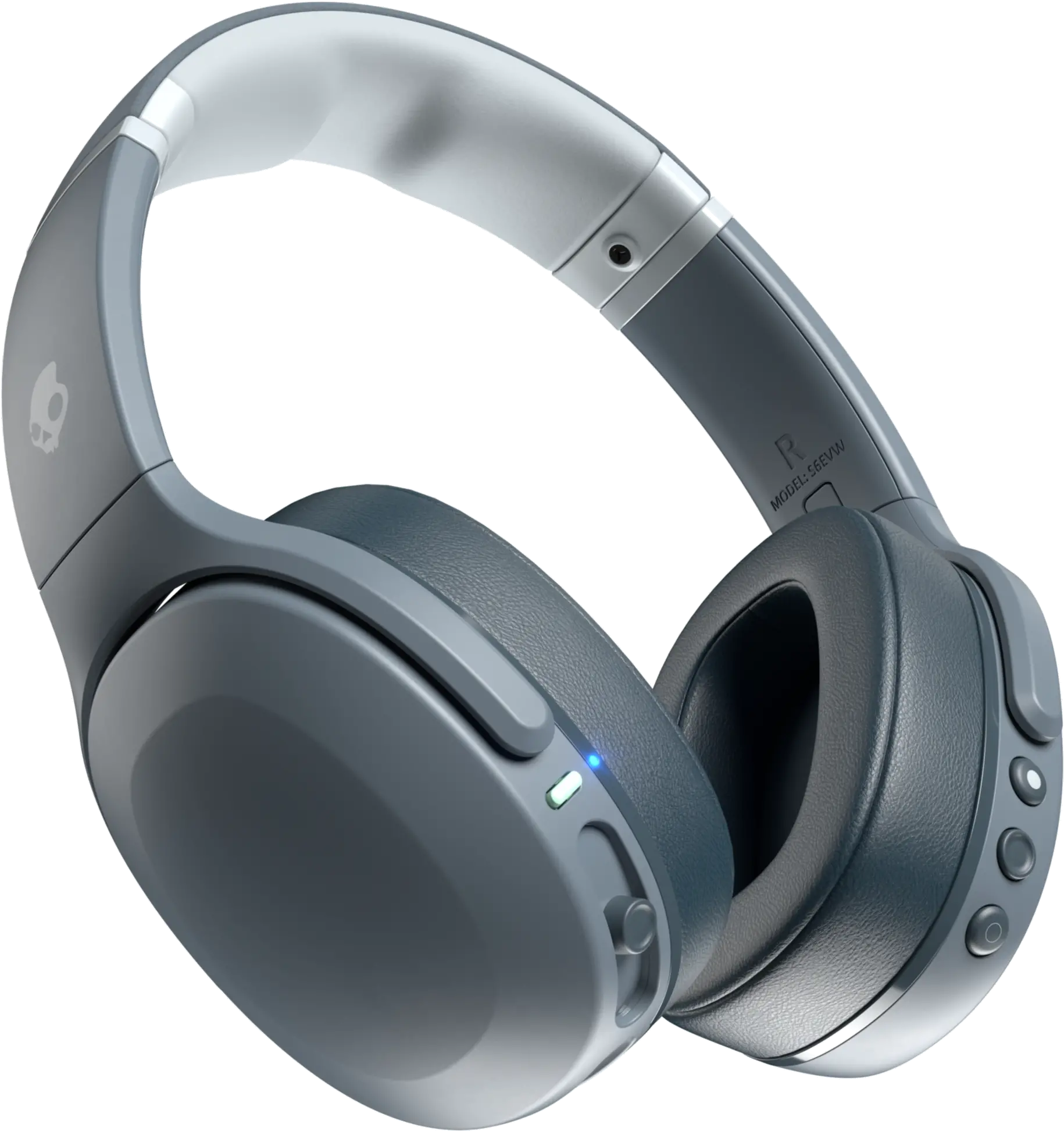 S6EVW-N744,CR,EV,GRY Skullcandy Crusher Evo Sensory Bass Wireless Headphones - Chill Gray-3