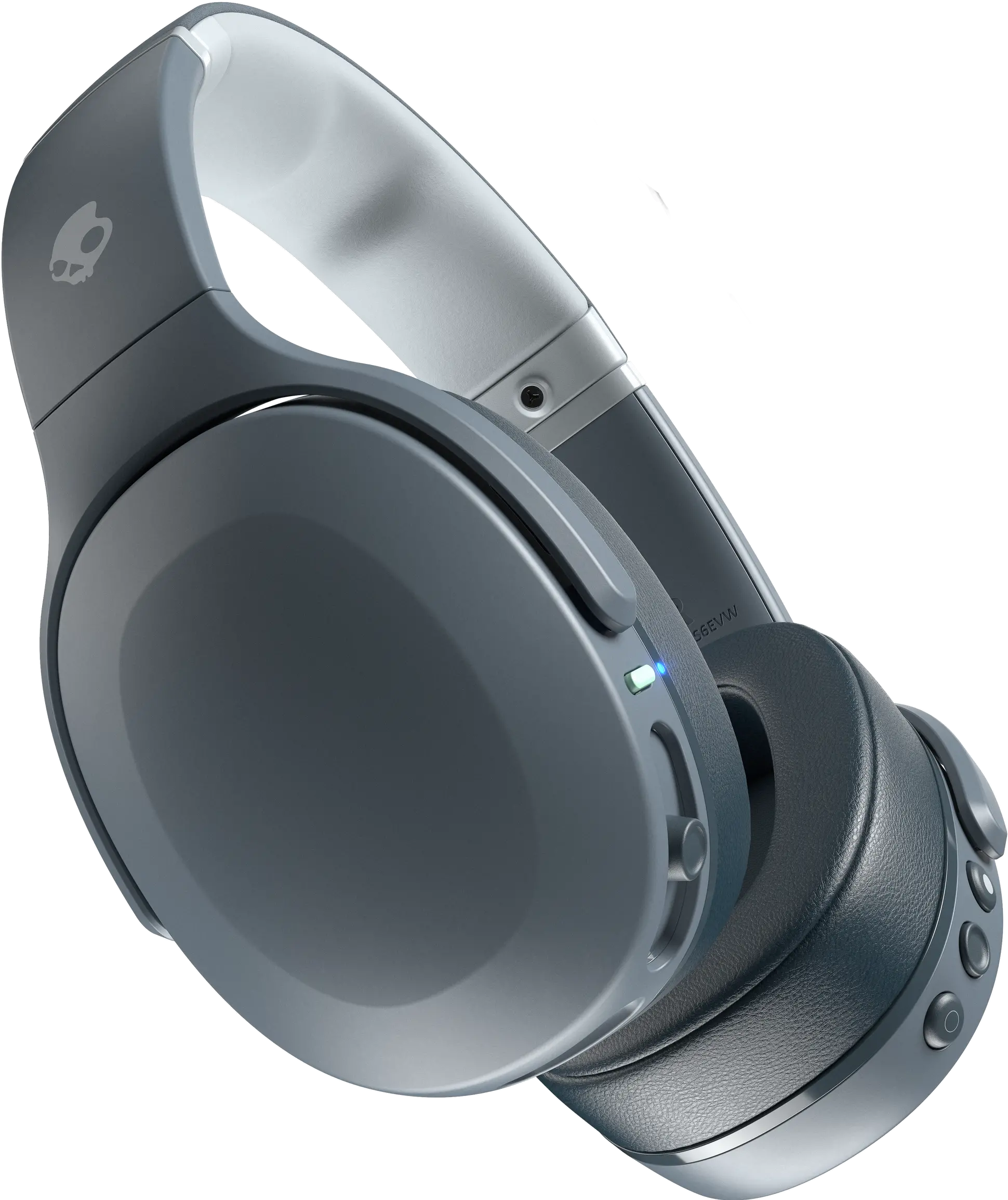 S6EVW-N744,CR,EV,GRY Skullcandy Crusher Evo Sensory Bass Wireless Headphones - Chill Gray-4