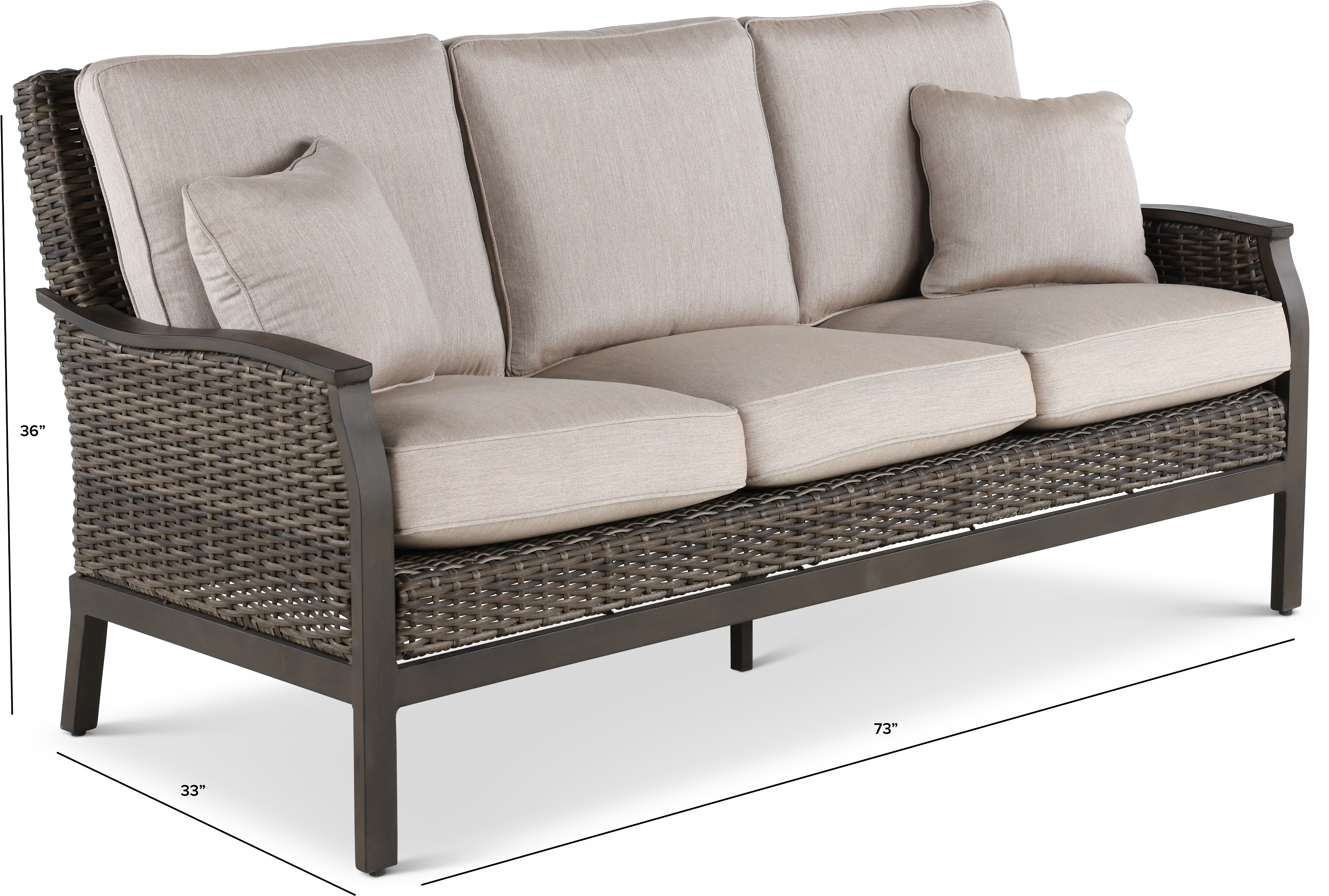 AGV04206P06 Trenton Brown Patio Sofa-3